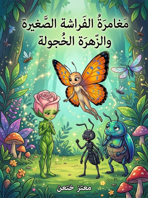 مغامرة الفراشة الصغيرة والزهرة الخجولة