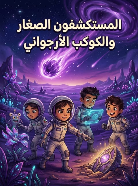 المستكشفون الصغار والكوكب الأرجواني